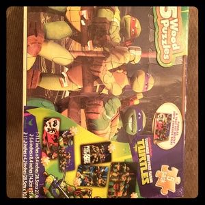 Teenage Mutant Ninja Turtles Puzzle Set TMNT NEW